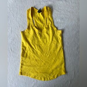 Yellow Sleeveless Women's Top